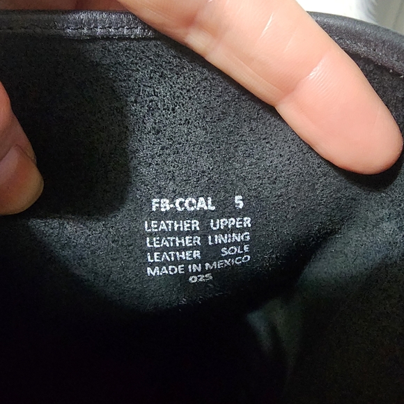 Freebird Coal Black and Red Lace-Up Boots - Picture 7 of 7